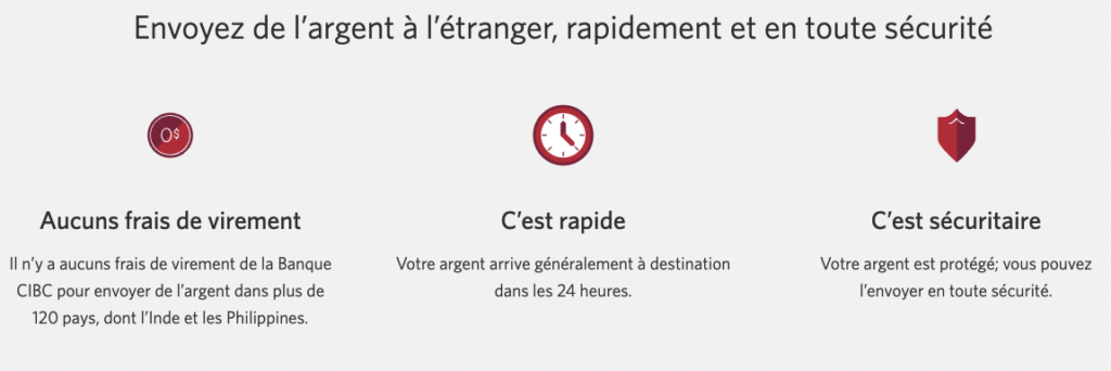 Virement dividendes cibc