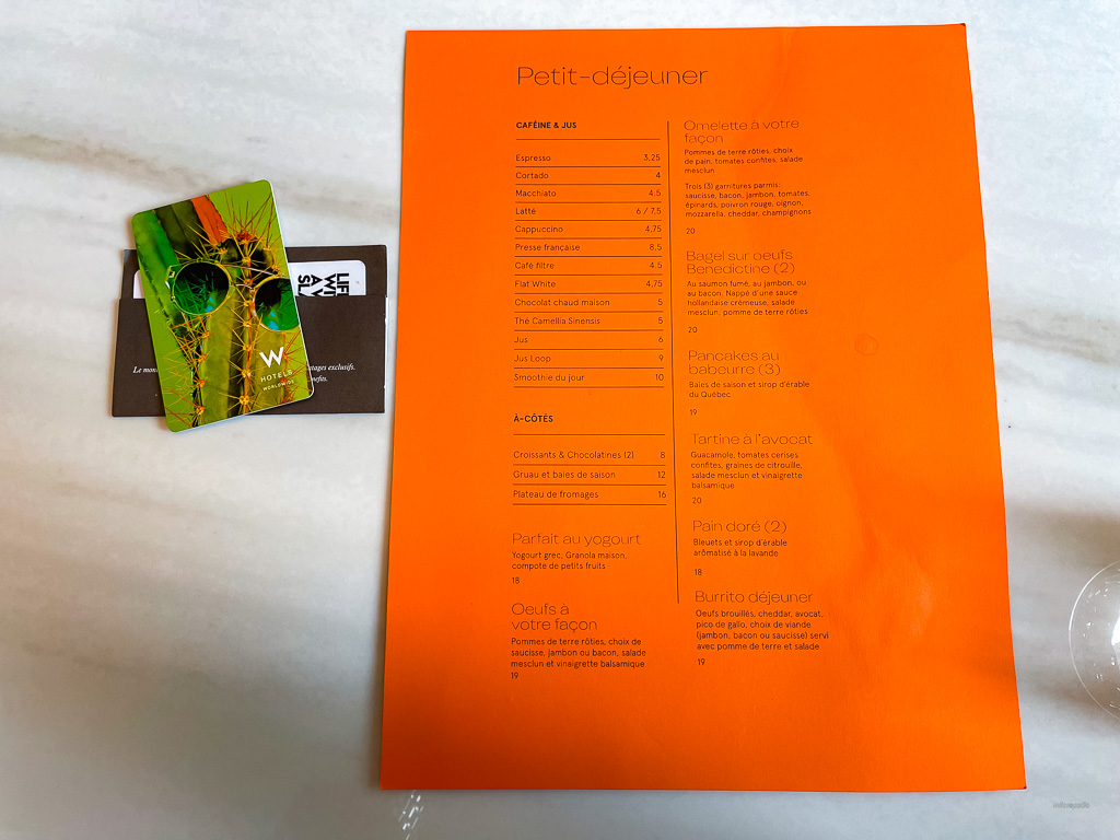 W montreal Hotel Marriott