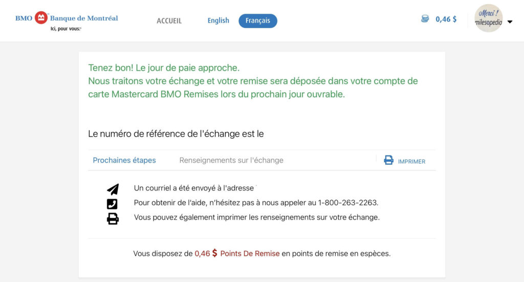 bravo remises bmo