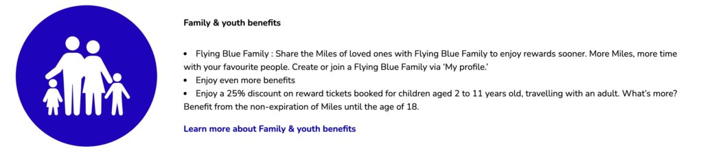 flying blue en family