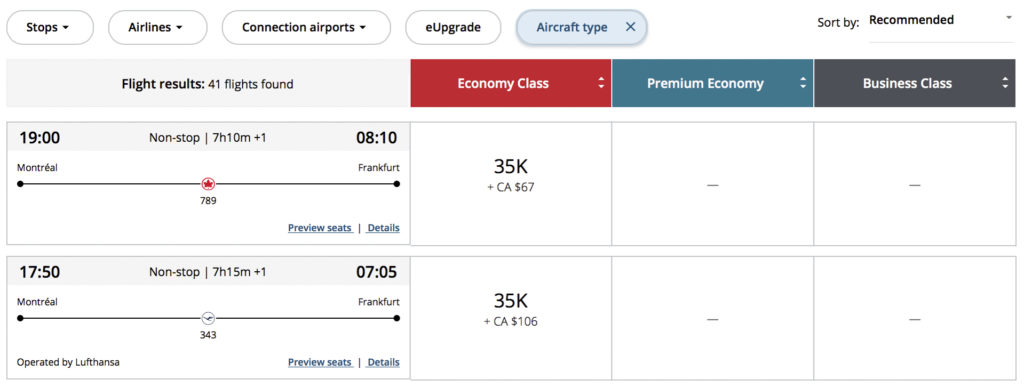 Choisir entre compagnies