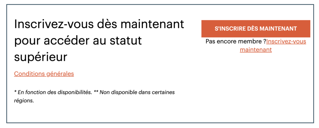 Ihg statut superieur