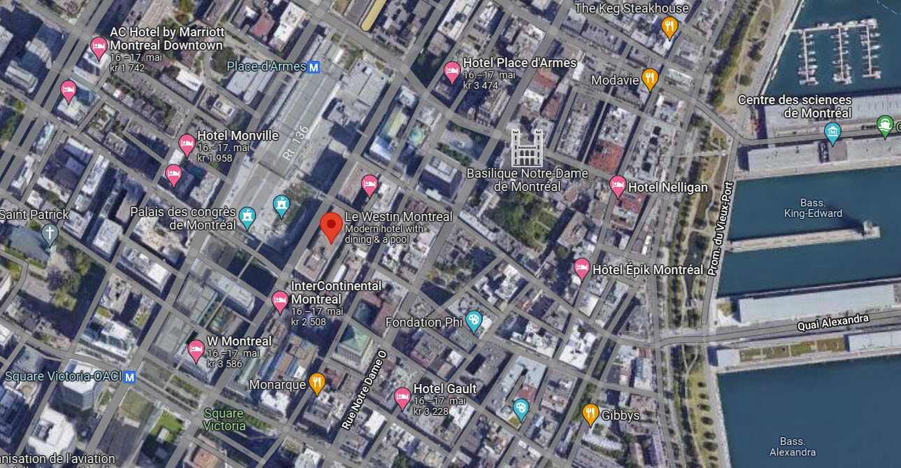 Review Westin Montreal