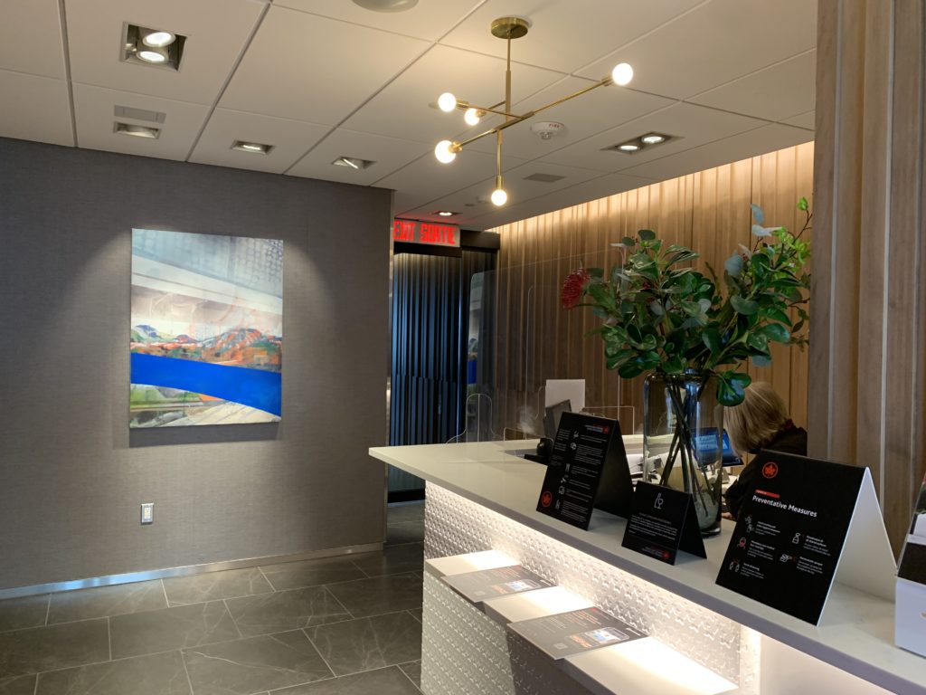 Salon Feuille Érable Saskatoon Réception