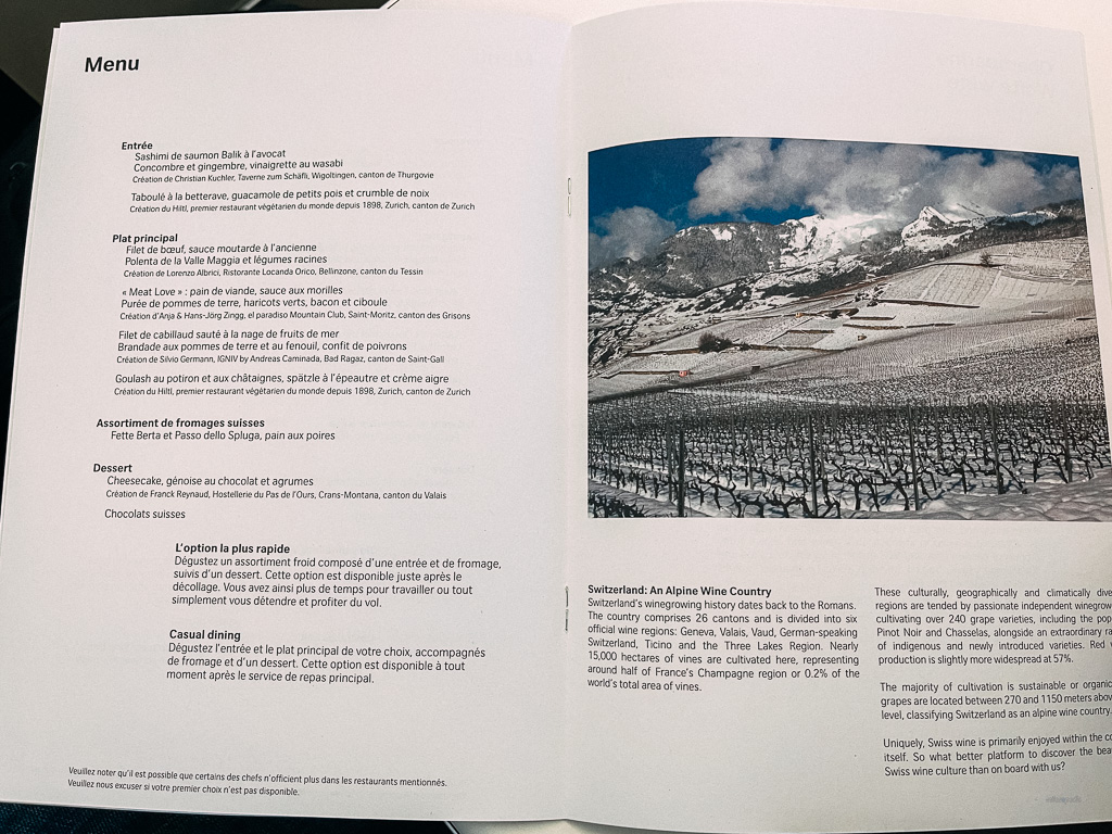 Swiss Business ZRH DXB