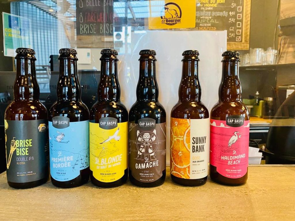 –. Microbrasserie Cap Gaspé – Marjorie D. Lafond