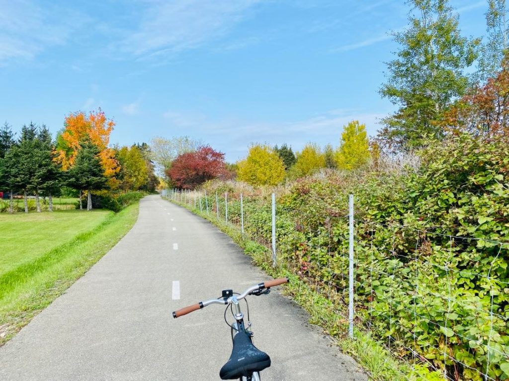 -. Piste cyclable Gaspé-Haldimand – Marjorie D. Lafond
