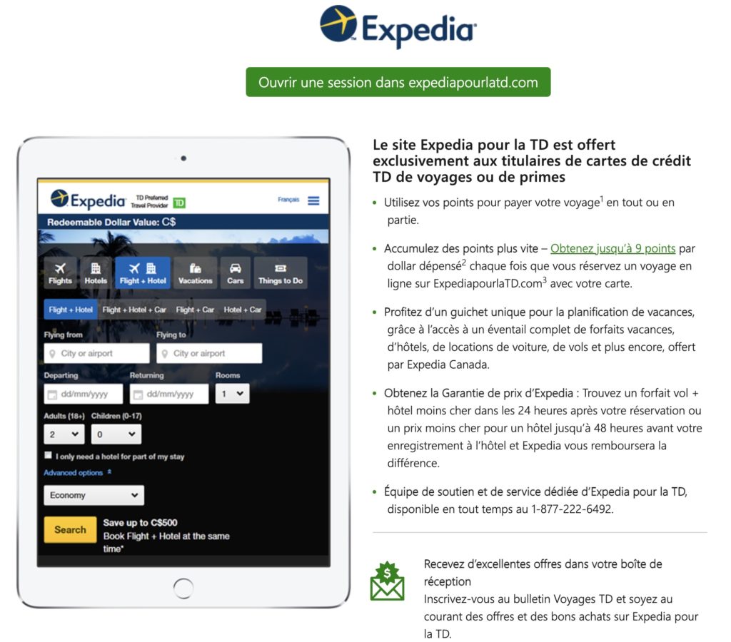 Expedia Pour Td Fr