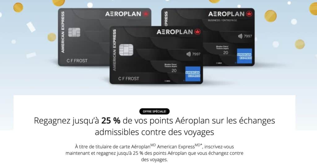 Promo Amex Aeroplan Fr