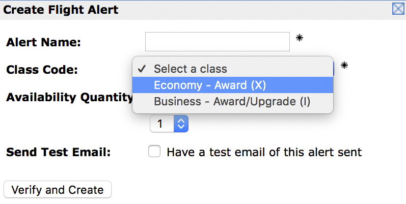 Award Search Création D Alerte