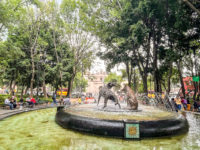 J04 Coyoacán Fountaine Des Coyotes