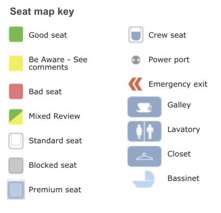 Seatguru Seat Map