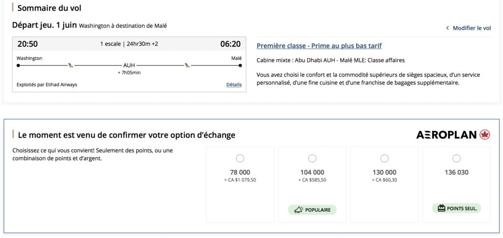 Situations Avantageuse Pour Points Aeroplan Argent