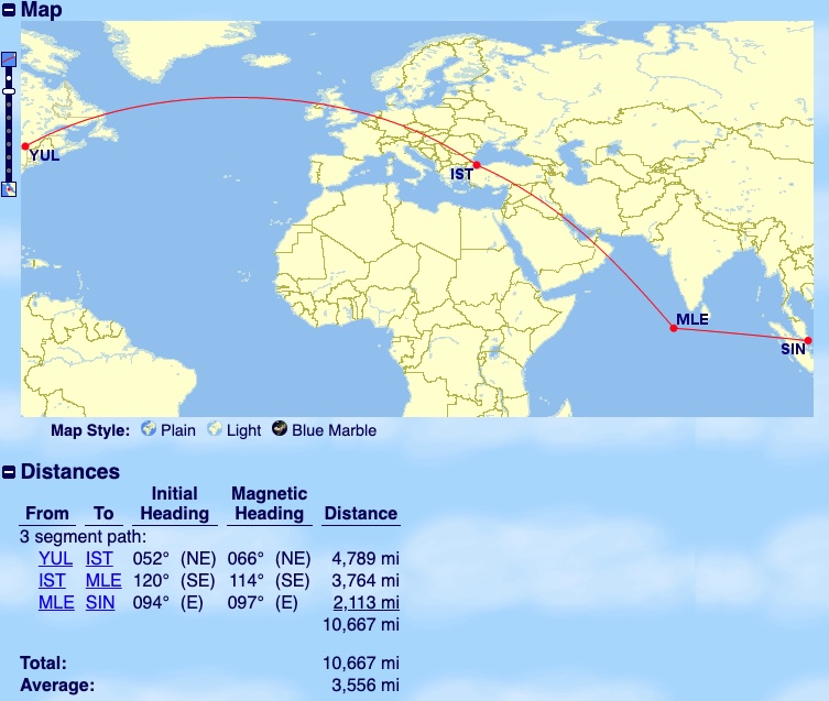 Yul Ist Mle Sin Aeroplan
