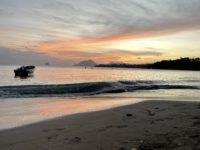 coucher de soleil en Martinique Crédit Frédéric Deluen