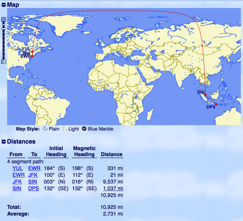 Aller Simple À Bali Pour 60 K Aeroplan