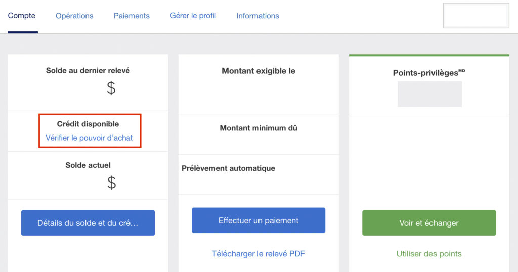 Carte de paiement Amex