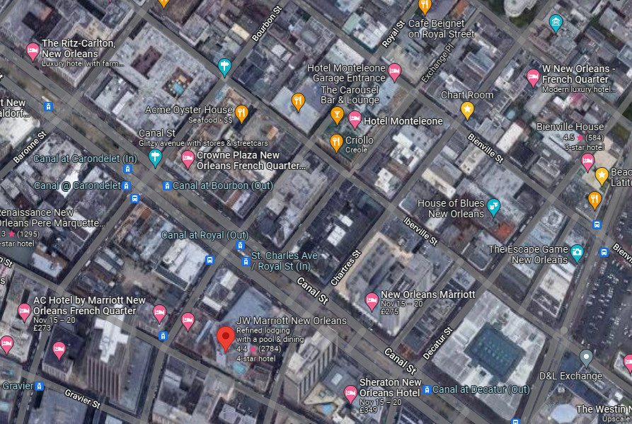 JW Marriott Location