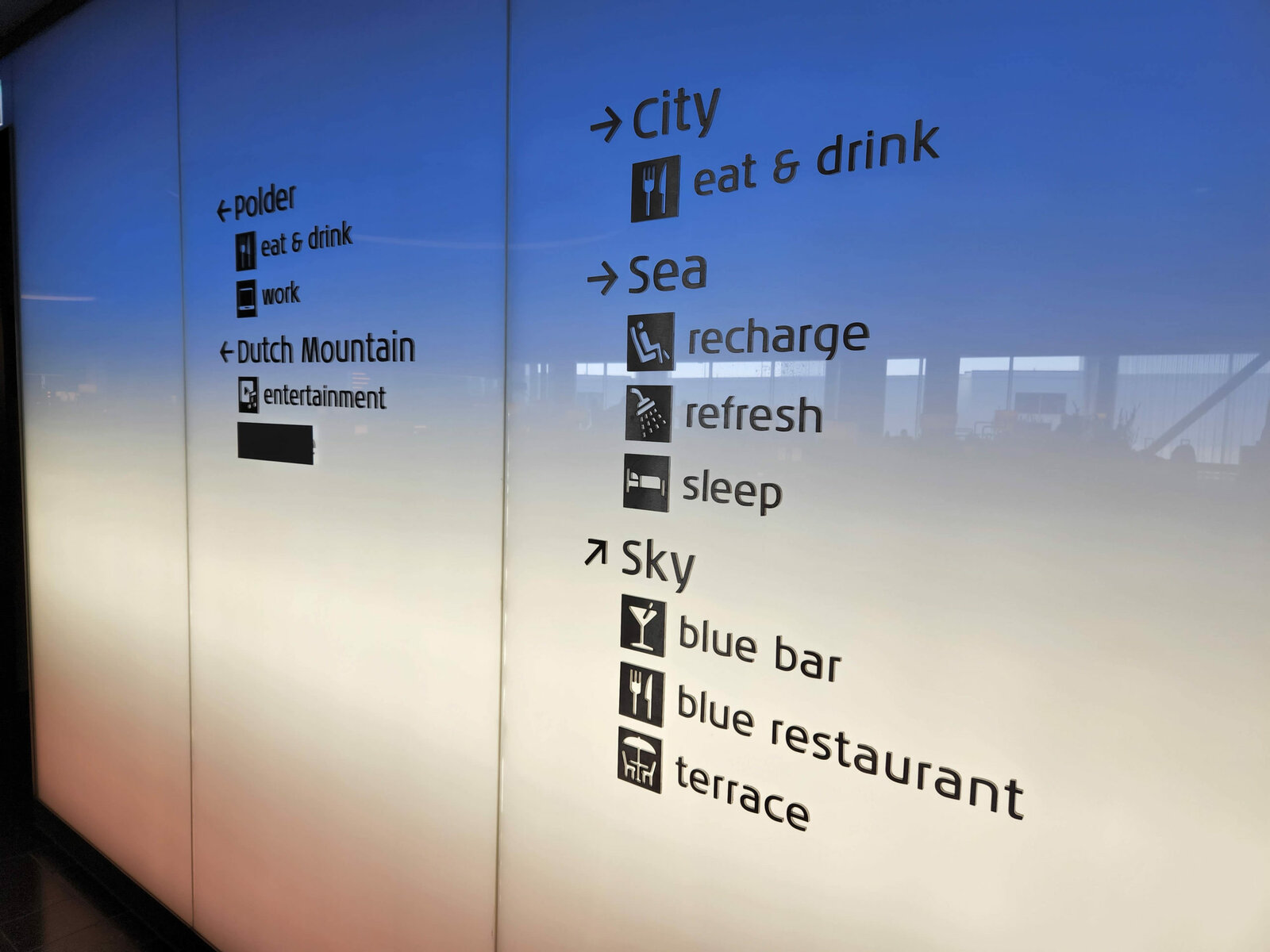 Klm Amsterdam Lounge Entrance 5