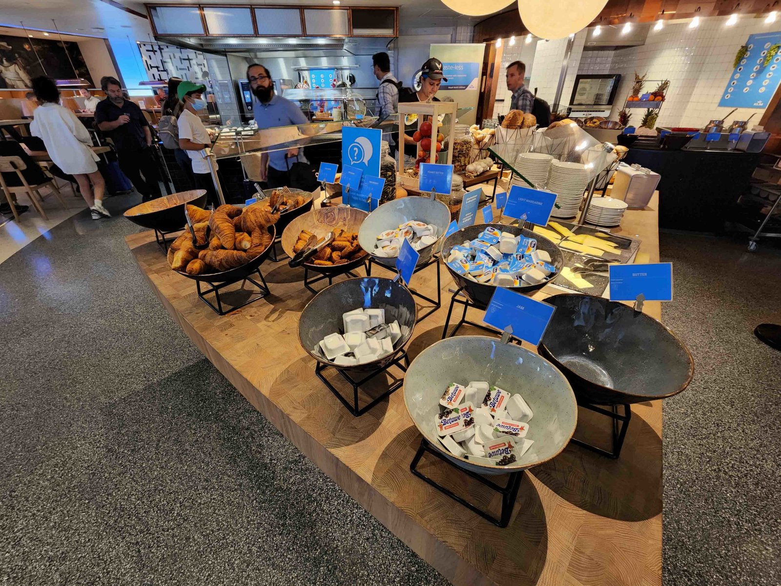 Klm Amsterdam Lounge Food 4