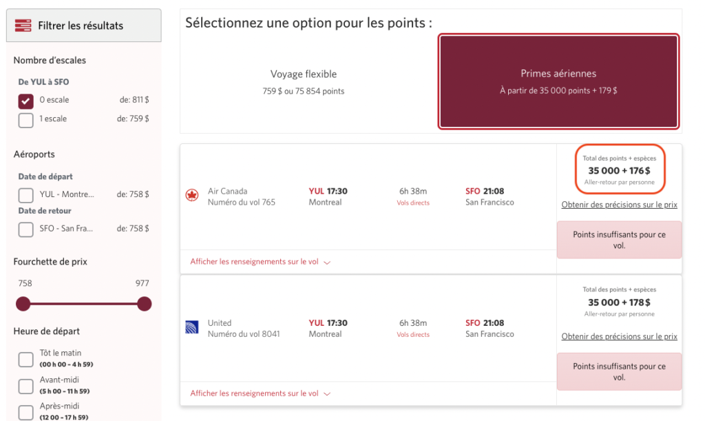 Primes Aériennes Aventura 1