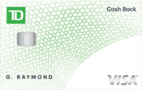 TD Cash Back Visa Card