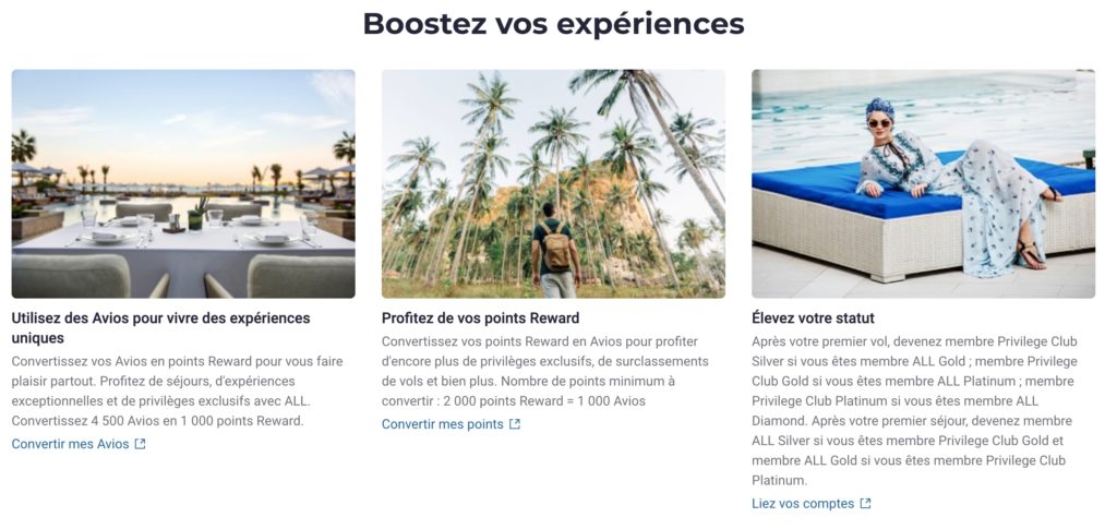 Cross Rewards Avantages Fr