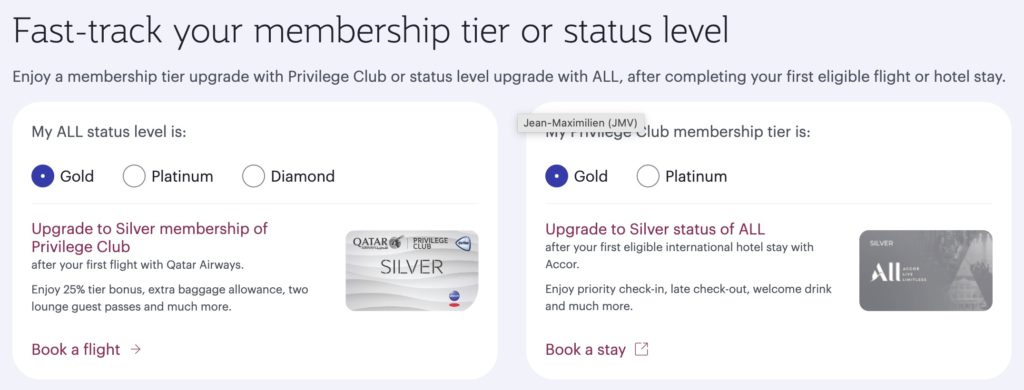 cross rewards statuts fr