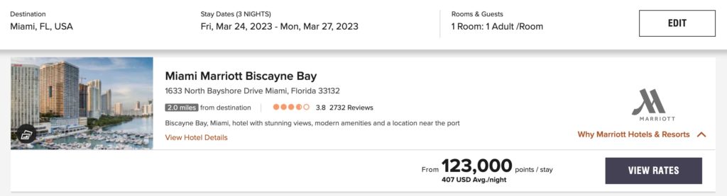 Marriott Miami Festival