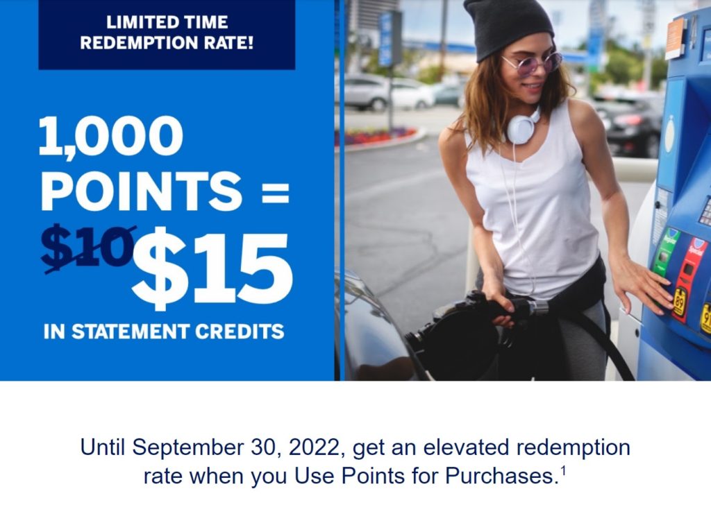 Échange de points promo Amex