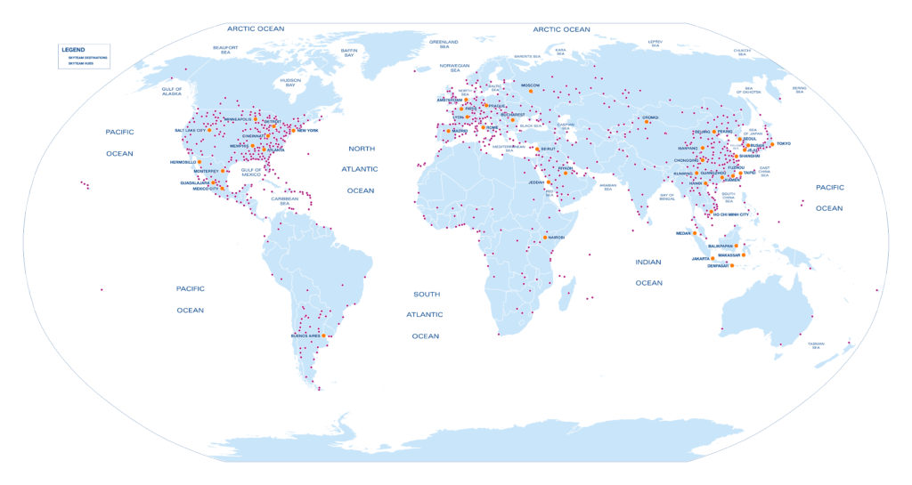 Skyteam Network Map 20 Members