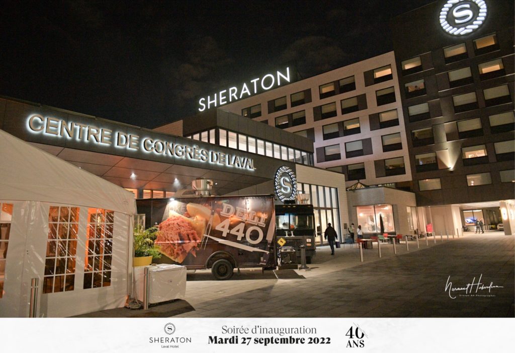 Nouvelle façade du Sheraton Laval