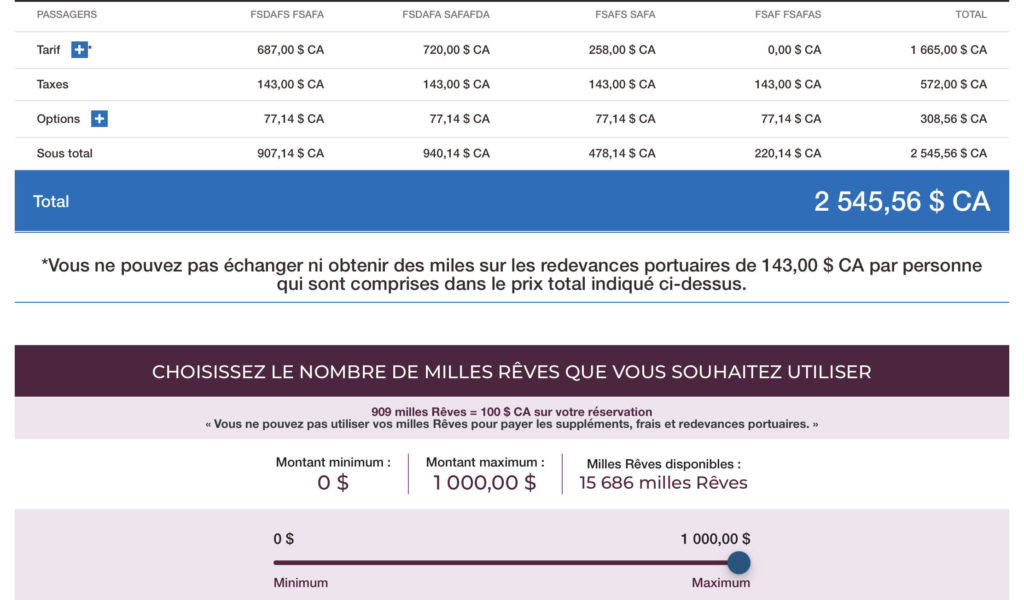 Air Miles Croisières