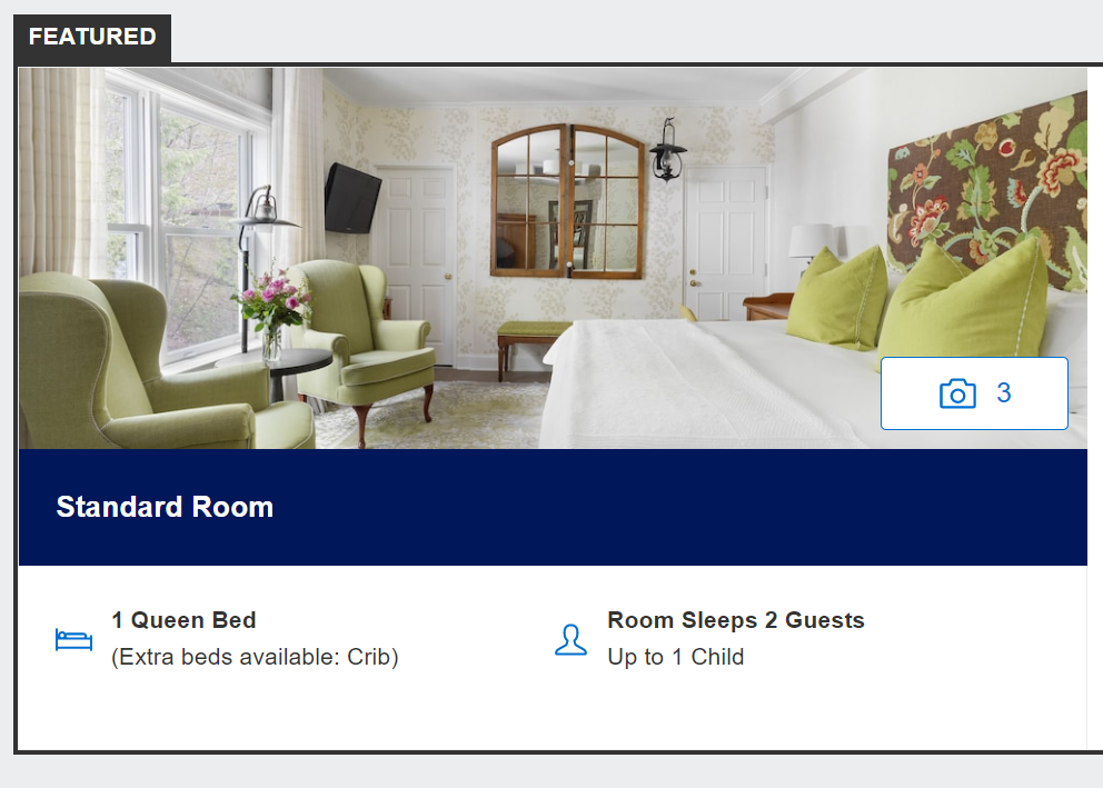 Manoir Hovey Booking