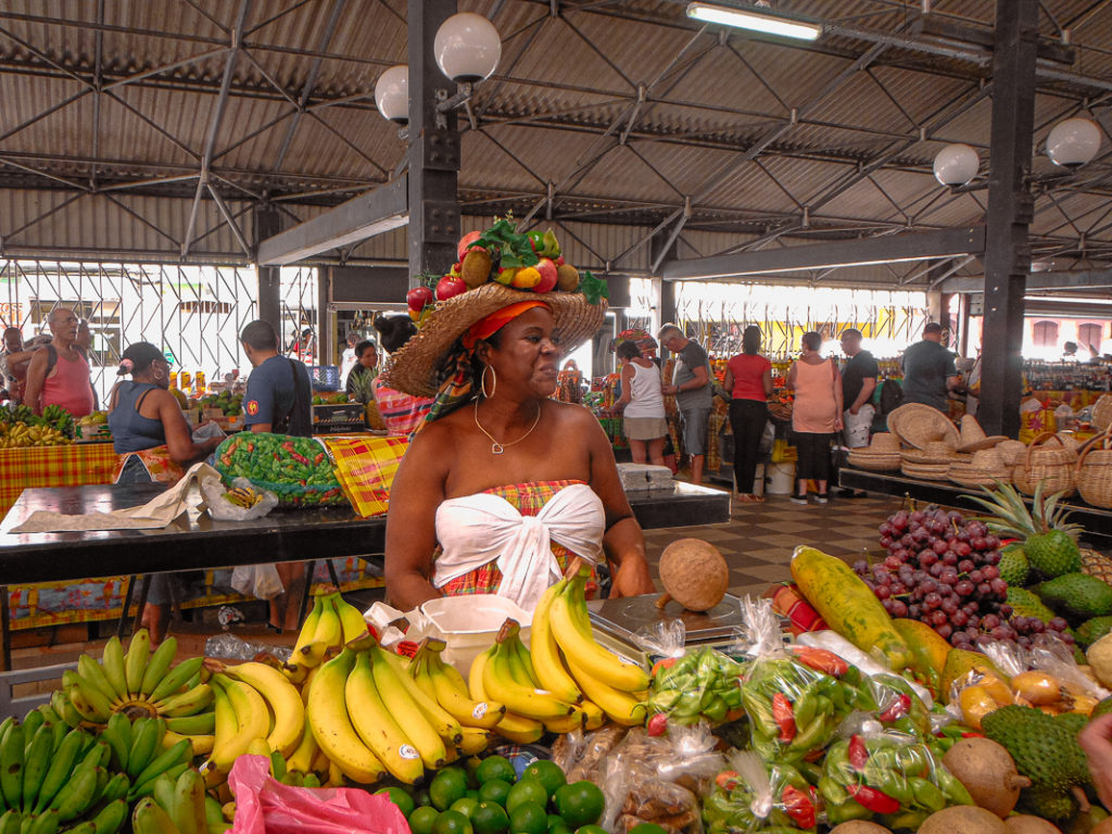 Fort De France Marché Couvert Martinique Crédit Frédéric Deluen