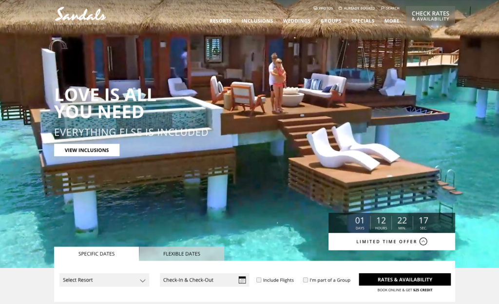 Sandals Beaches resort