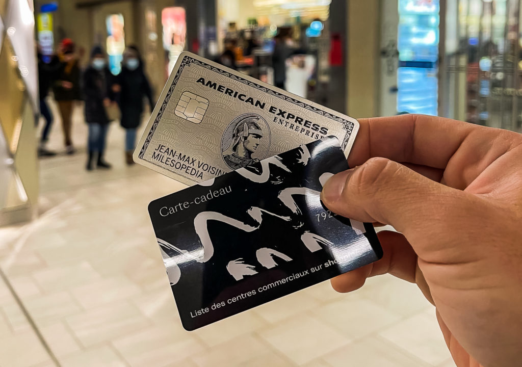 Carte Cadeau Amex Shopping Featured
