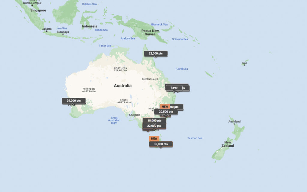 Australia Marriott Bonvoy Network