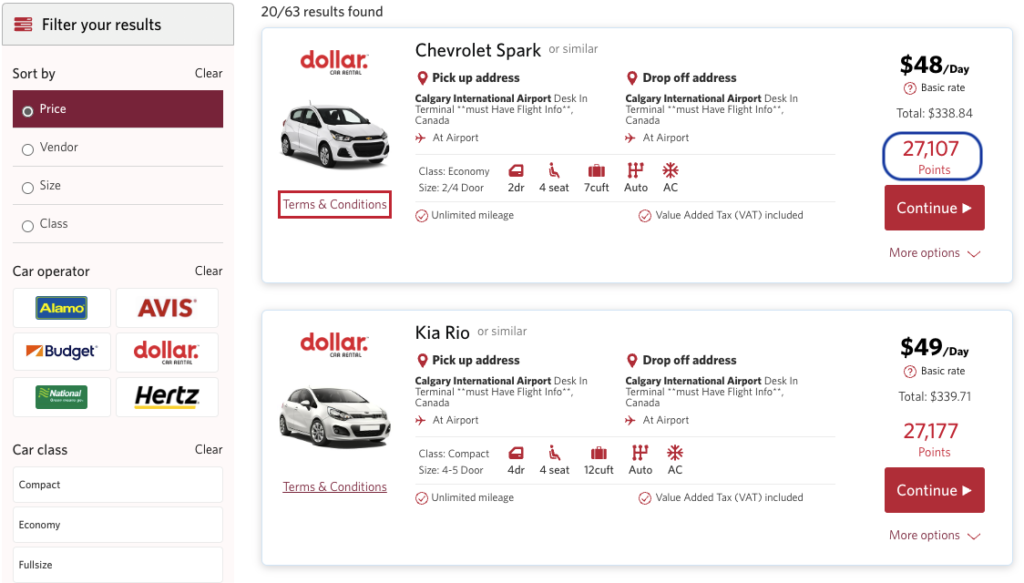 Aventura Location voiture