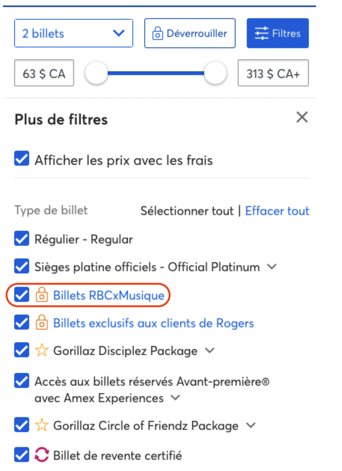 Filtres Rbc X Musique 1