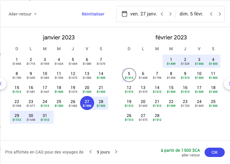 Google Flights Yul Ssh Prix