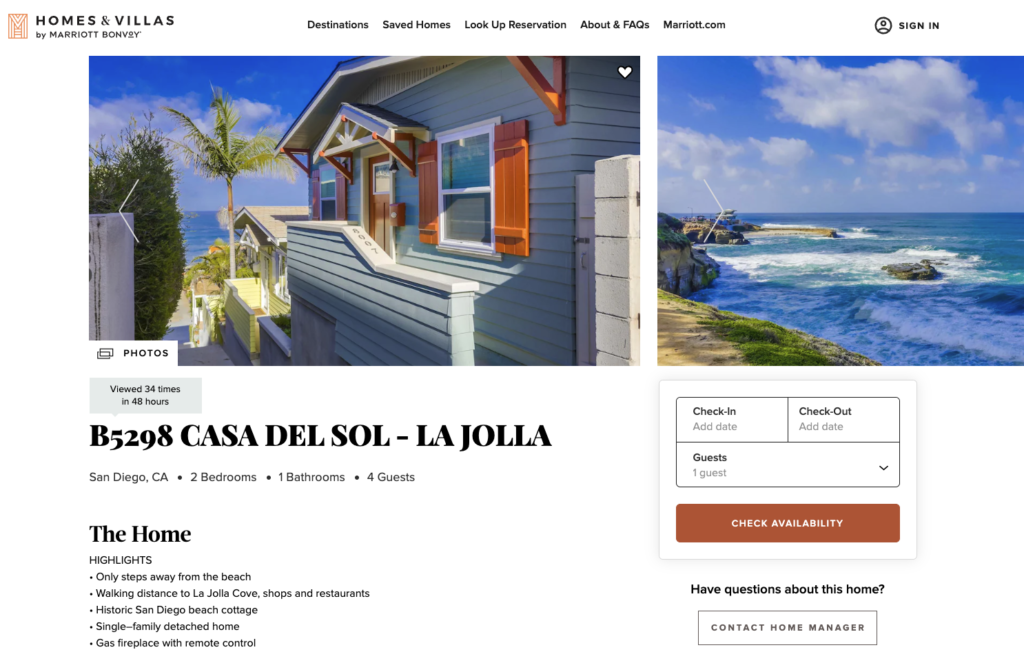 Homes & Villas Marriott Bonvoy