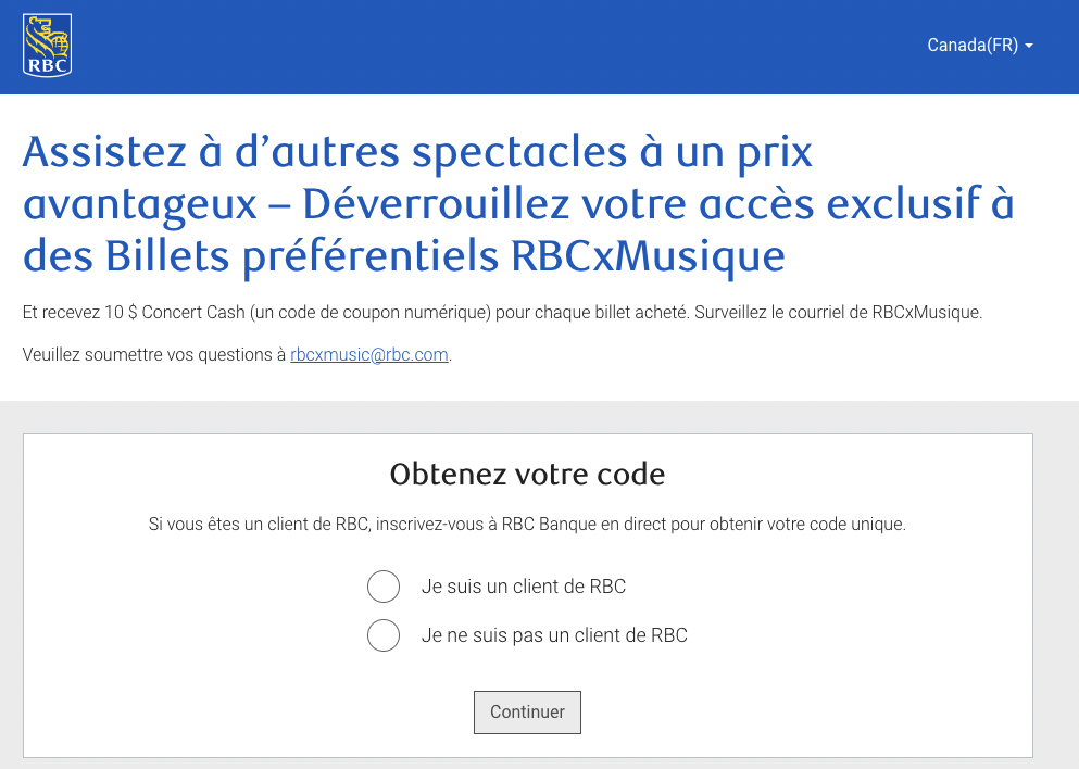 Je Suis Un Client Rbc