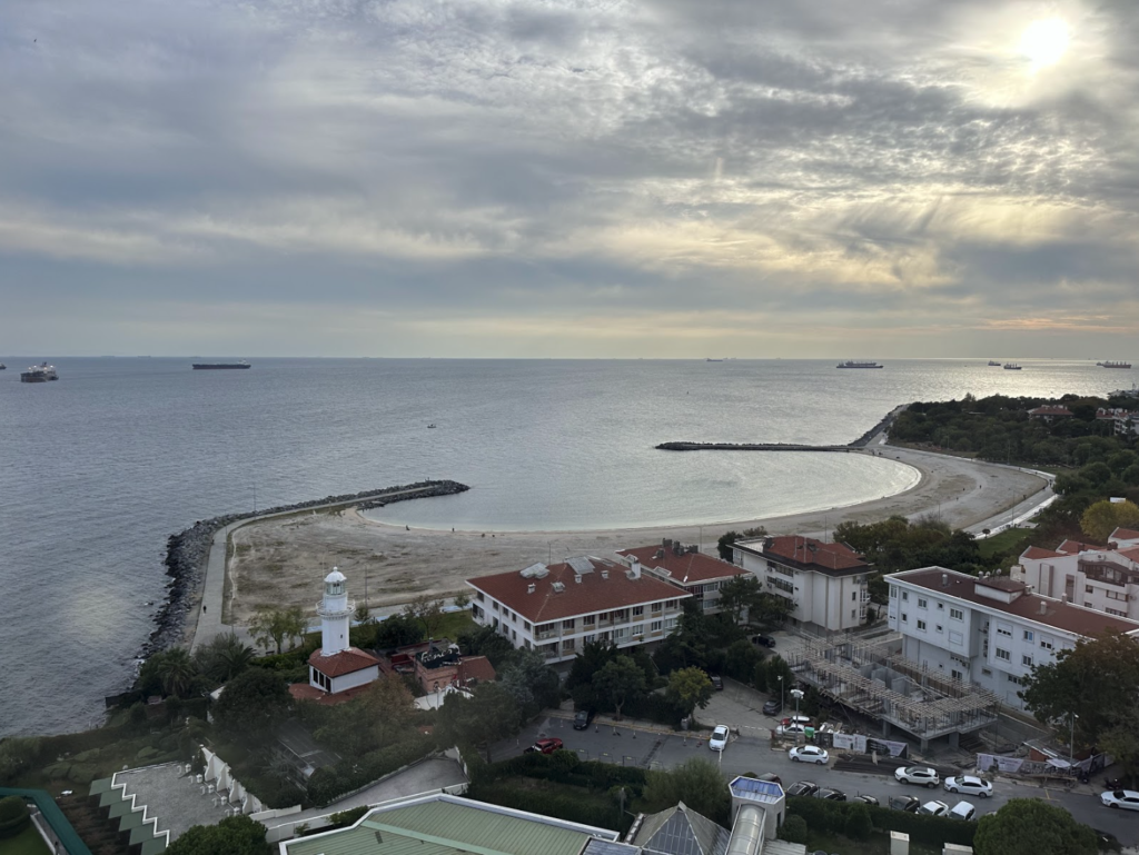 Marriott Renaissance Polat Istambul Vue sur la mer