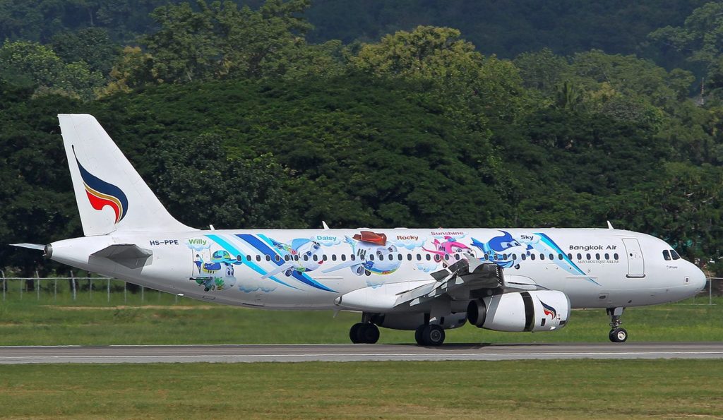 Mascotsairplane Bangkok Airways