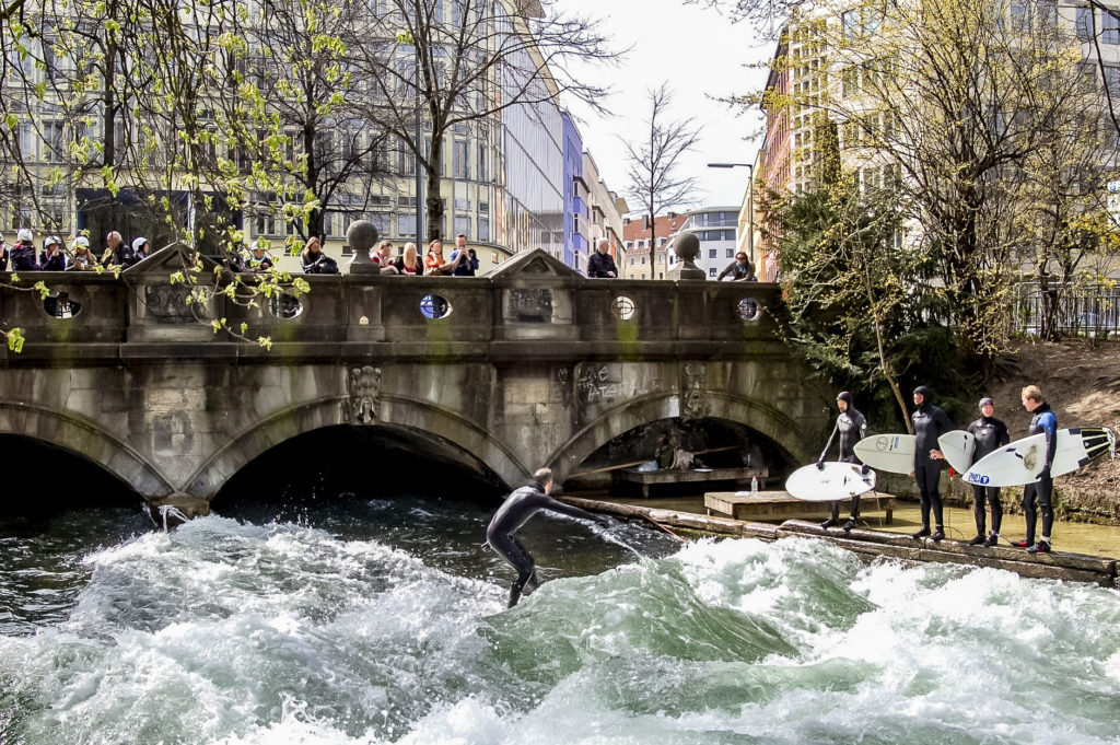 Munich eisbach