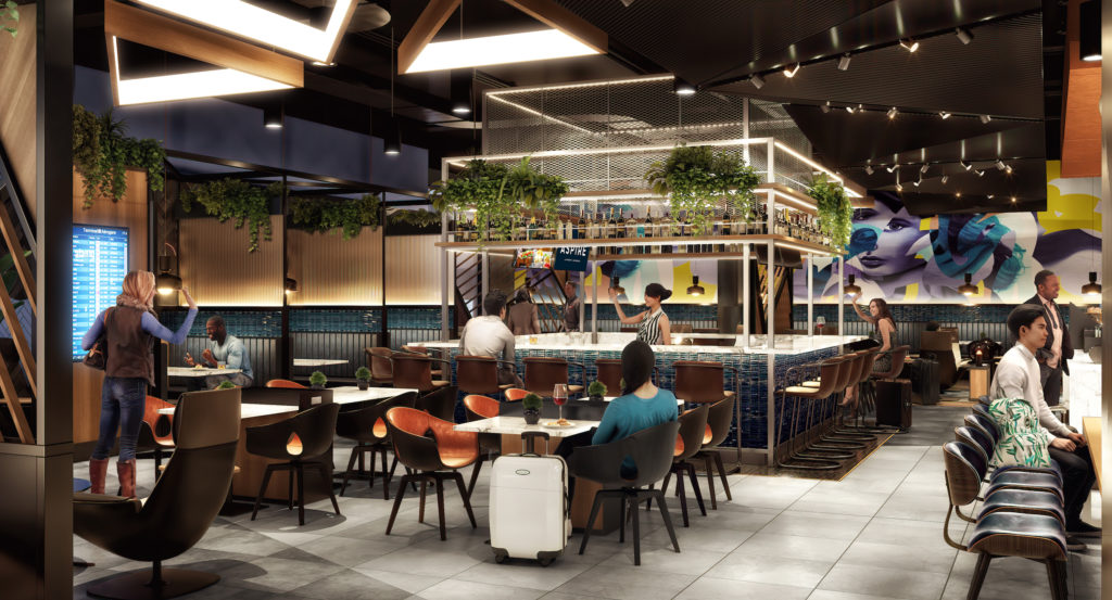 Swissport Lounge Billy Bishop Aspire