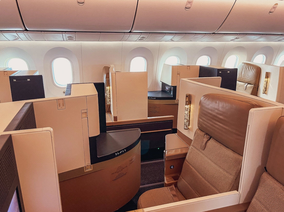 Etihad Business Studio 787