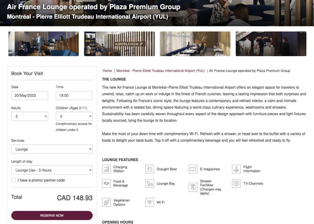 Achat Acces Plaza Premium