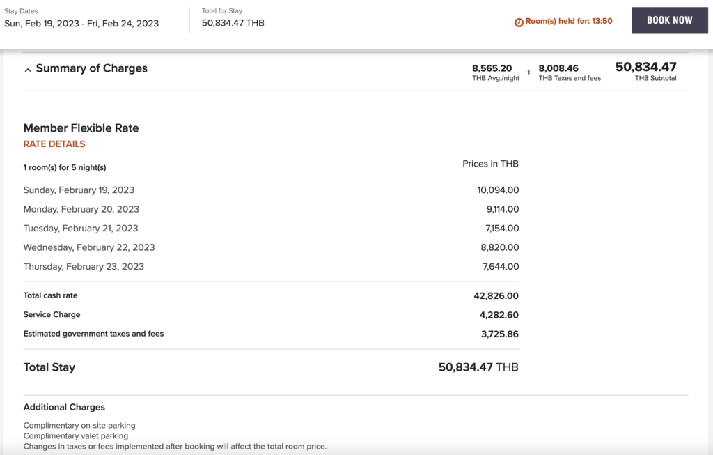 Réservation en argent